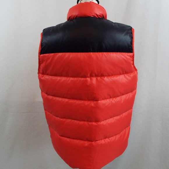 Men's Red Puffer Vest - Picture 5 of 16
